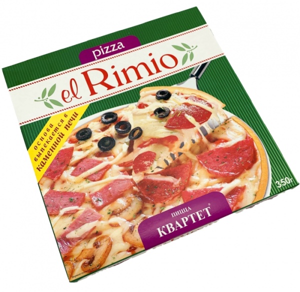 Пицца El Rimio Квартет замороженная 350 г