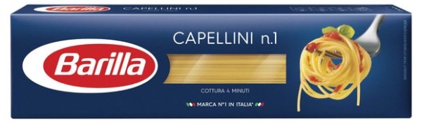 Спагетти Barilla Capellini n.1 из твердых сортов пшеницы, 450 г