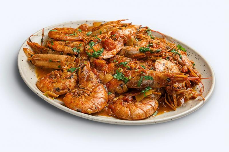 Креветки афонские фламбе 1кг
