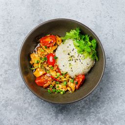 Лосось Терияки с Рисом