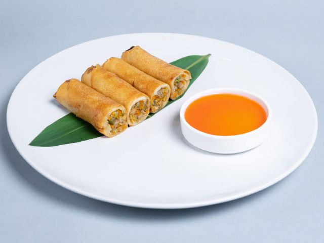 Спринг роллы с овощами