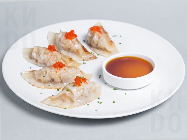 Гёдза с креветками