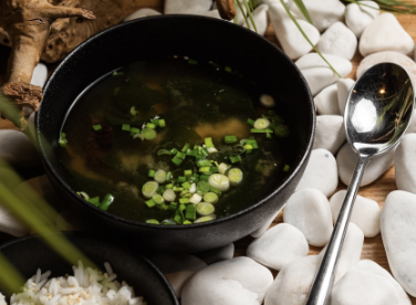 Мисо с креветками