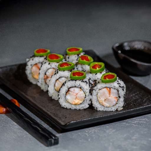 Ролл Острая креветка