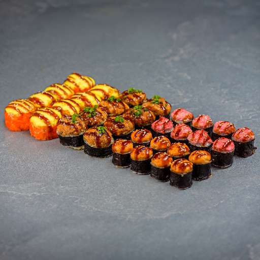 Сет запеченный