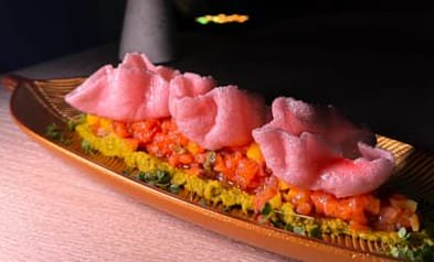 Тартар из лосося