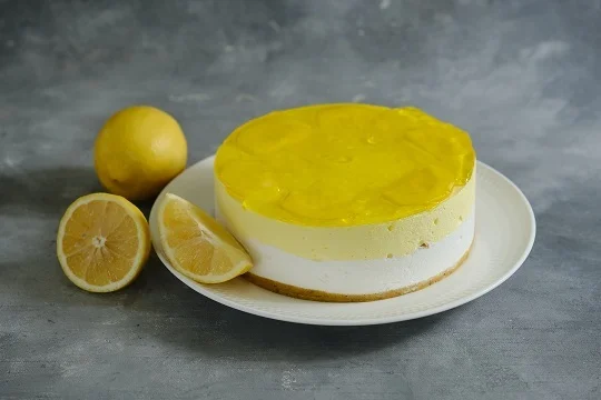 Лимонно-карамельный чизкейк