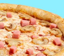 Пицца Грибы и ветчина