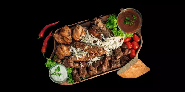 Мясной микс из Дым
