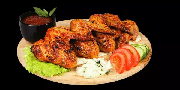 Куриные крылья из Дым