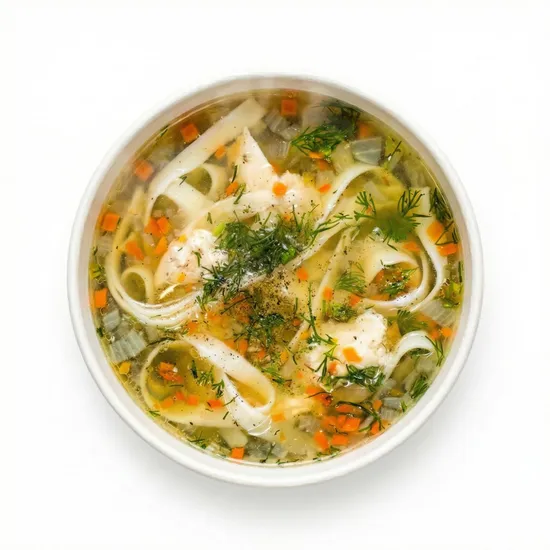 Суп с лапшой и курицей из МАККАМ