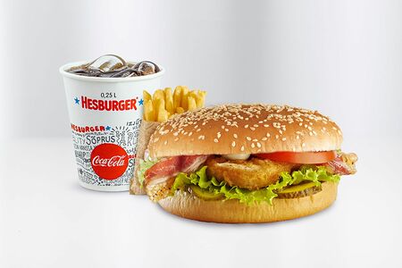 Большой комбо с БигЧикенБеконом — Комбо-наборы из Hesburger