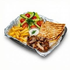 Тарелка Сувлаки Свинина — Закуски из SilkFrys