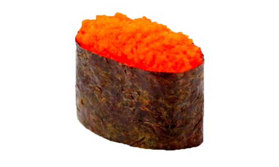Гункан с оранжевой тобико