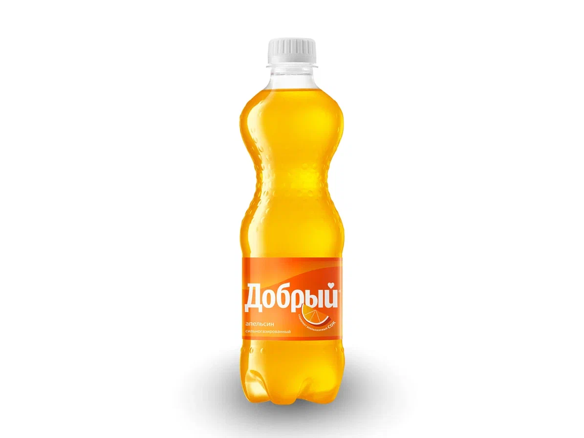 Напиток ДОБРЫЙ "Апельсин с витамином С" сильногазированный