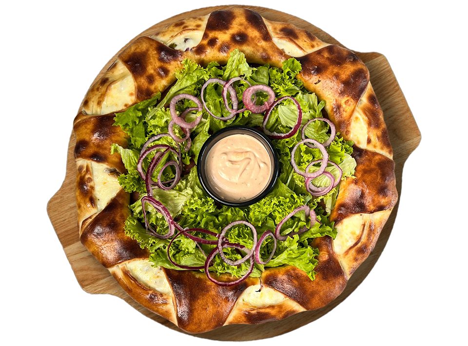 Кальцоне с нежной телятиной
