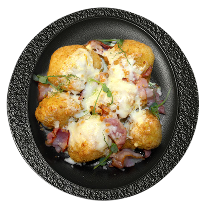 Цветная капуста с беконом