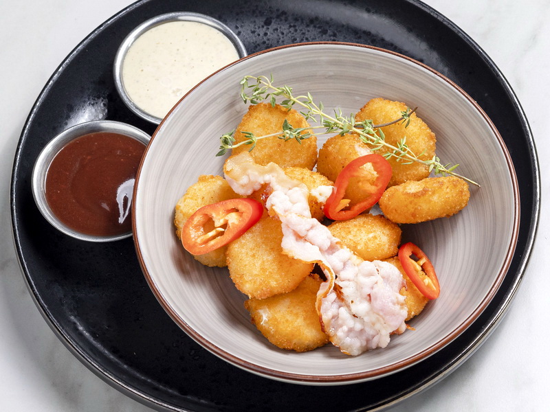 Сырные медальоны