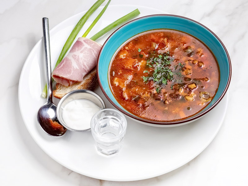 Солянка мясная