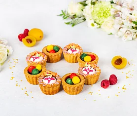 Корзиночка. Веселый клоун пирожные