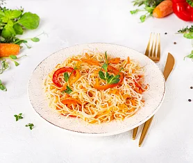 Фунчоза с овощами