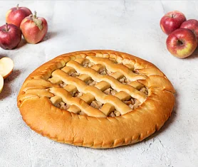 Пирог с яблоком и корицей постный 500 г