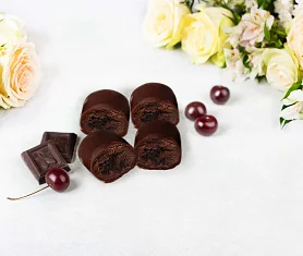 Картошка с вишней пирожные
