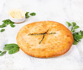 Пирог Осетинский с сыром и зеленью