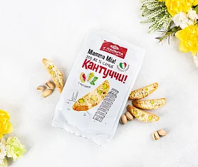 Печенье хрустящее Кантуччи с фисташками