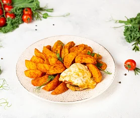 Мясо по-французски с картофелем