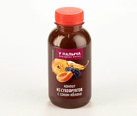 Компот из сухофруктов с соком яблока