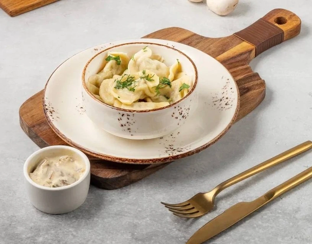 Вареники с картофелем и грибами