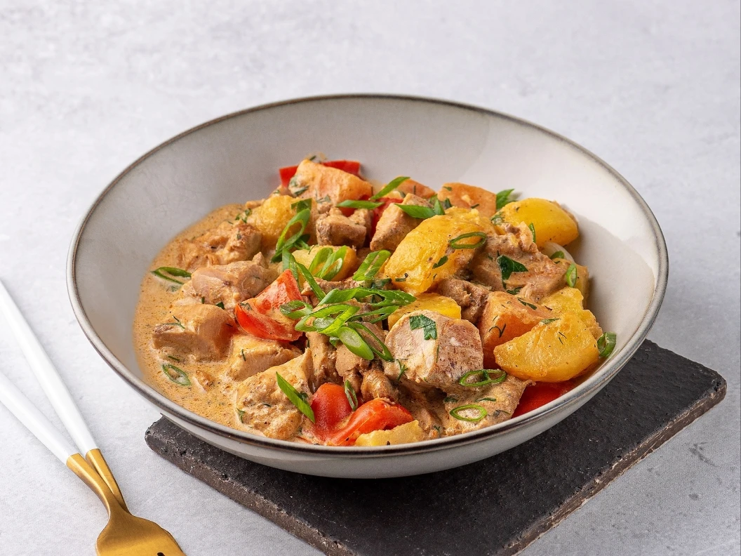 Жаркое с курицей
