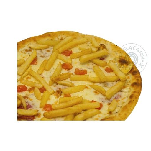 Пицца фри с ветчиной