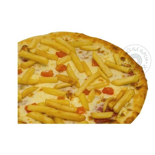 Пицца фри с салями