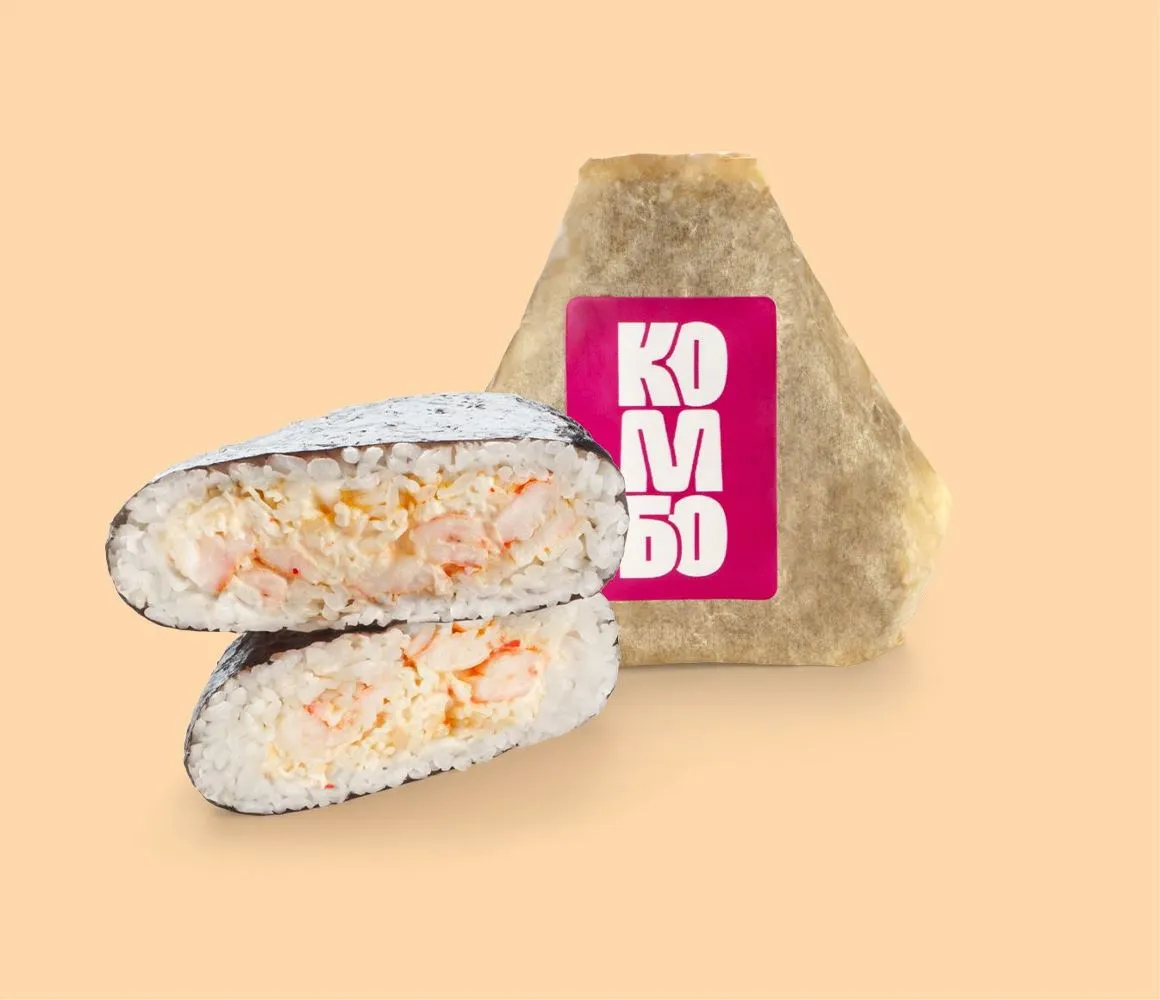 Онигири с креветкой