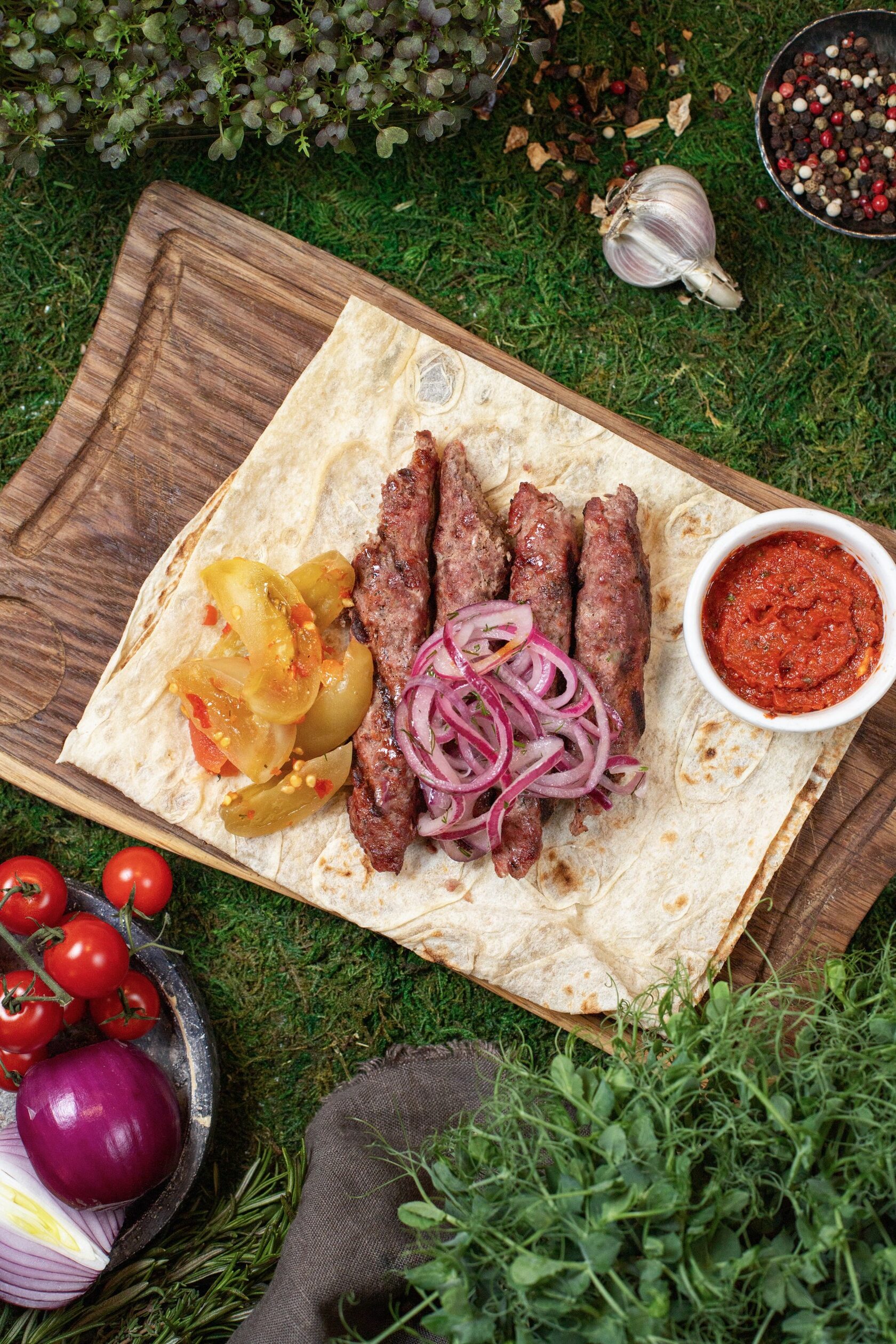 Люля-кебаб из говядины