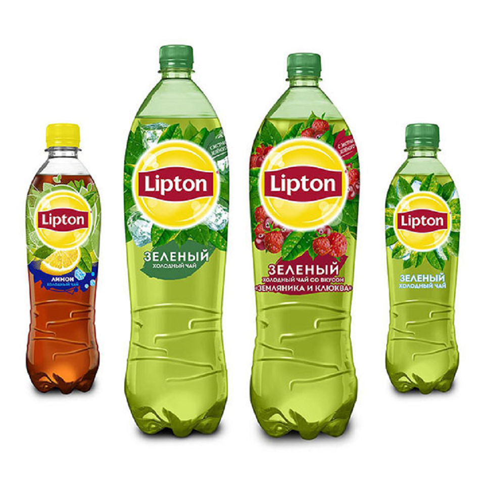 Холодный зеленый чай Lipton