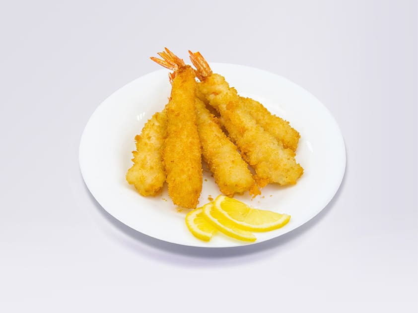 Тигровые креветки темпура