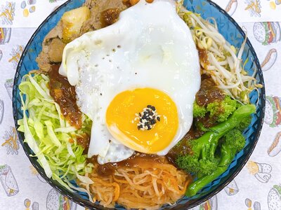 Ком ранг чон кимчи с говядиной