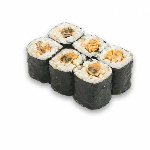 Ролл с мидиями