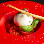 Буррата с узбекскими томатами