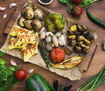 Шашлык из помидора