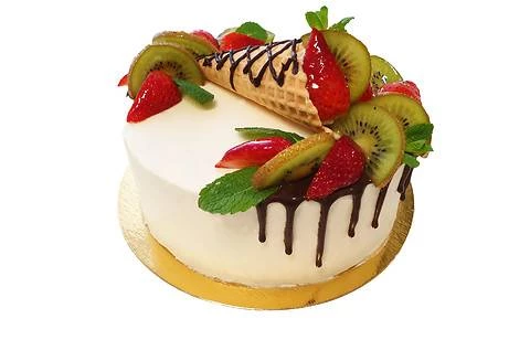 Торт «Фундучок с ягодами» №1