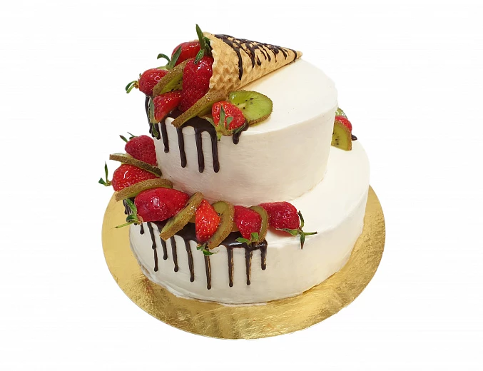Торт «Фундучок с ягодами» №2