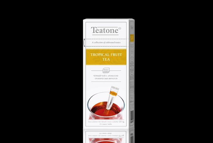 Чёрный чай Teatone с ароматом тропических фруктов