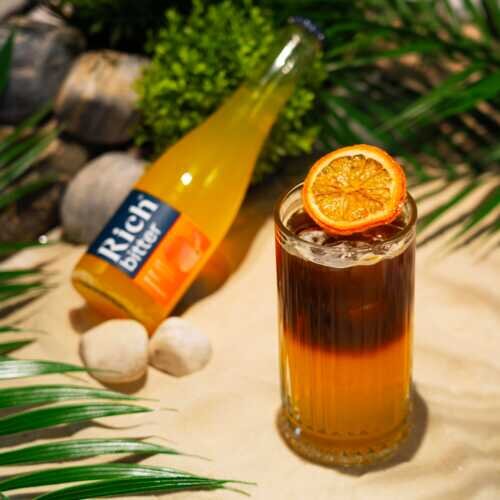 Мандариновый эспрессо-тоник