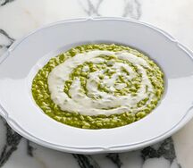 Ризотто с цукини и сыром пекорино романо