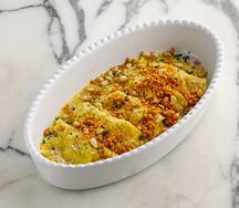 Равиолли с кроликом и кедровым орехом