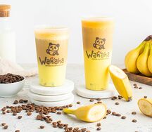 Латте зеленый банан